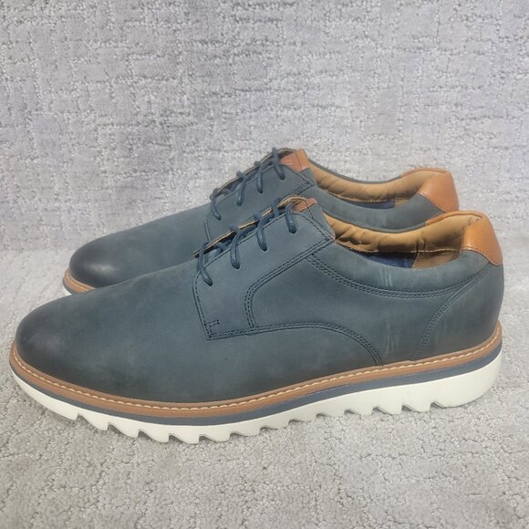Johnston & Murphy Braydon Men's Size US 12M Plain Toe Lace Up Oxford Shoes